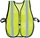 Mutual Industries 16304-53-1000 Lime Soft Mesh Safety Vest - 1" Silver Reflective, Price/each