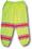 Mutual Industries 16328-4553 Ansi Class E Lime Pant W/Silver And Orange Reflective, Price/each