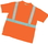 Mutual Industries Ansi Class 2 Orange Tee Shirt, Price/each