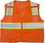 Mutual Industries Ansi Class 2 Mesh Orange Surveyor Vest, Price/each