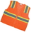 Mutual Industries Ansi Class 2 Surveyor Vest With Pouch Pockets, Price/each