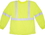 Mutual Industries Ansi Class 3 Long Sleeve Lime Tee Shirt, Price/each