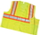 Mutual Industries Ansi Class 2 Lime Solid Tearaway With Pockets, Price/each