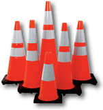Mutual Industries Traffic Cones - Orange