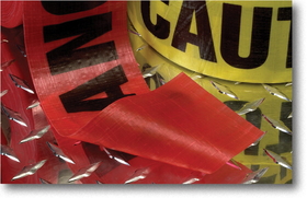 Mutual Industries 17776-41-3000 3X500 Reinforced Caution