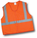 Mutual Industries Ansi Class 2 Solid Durable Flame Retardant Vest