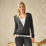 J.America 8656 Ladies Cozy Full Zip Hoodie
