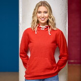 J.America 8694 Ladies Sport Lace Scuba Hoodie