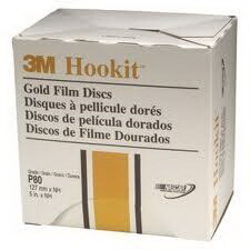 3M 0957 P400 5" Hookit Gold Film-100/Bx