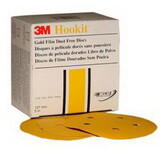 3M 1072 6Dia P500 Hookit Gold 100/Bx