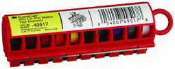 3M 49517 Wire Mrkr Tape Dspnsr Color Set