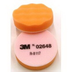 3M 51151 Pn02648 Orange Foam Buff Pad 3-1/4"-Each