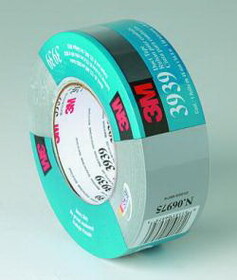 3M 3939_48MMX54.8M 2X60Yds #3939 Silver Duct Tape Roll