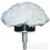 Aes Industries AD162-4P 4" Mushroom Buff, Price/EACH