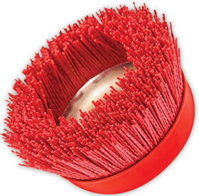 AES Industries 51886 Nylon Filament Brush 6" Cup