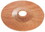 Aes Industries 555 Phenolic 5" Back-Up Plate, Price/EA