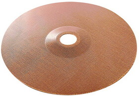 Aes Industries 557-CD 7" Phenolic Backup Plate Carded