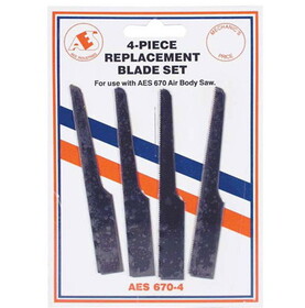 AES Industries 670-4 Replacement Blade Set 4 Pc