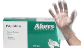 Akers Industries AILD902-500 Polyethylene Glvs-M (Bx Of 500)
