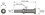 AJAX Tools A1601 Hammer Shank .498 1-1/4, Price/EA
