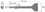 AJAX Tools A910-2 Chisel Flat .401 2" Blade, Price/EACH