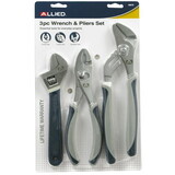 Allied Wrench&Plier Set-3 Pc Clam Shell