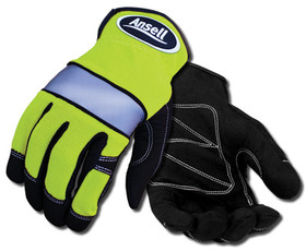 Microflex ANS97-510L Hi Viz Knuckle Protect Glove Lg