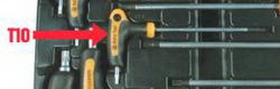 ASTRO 1023-09 Torx Key T09 Wrench