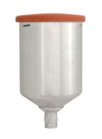 ASTRO 354006S Alum Grav Feed Cup-.6 Liter Capacity