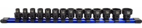 Astro Pneumatic Tool Sockets Impact Met 3/8" Dr 14 Pc