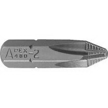Cooper Power Tools 480-2-ACR2X Bit #2 Acr 5/16" Hex Drv I 12Pc Min