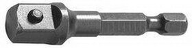 Cooper Power Tools EX-500-2 1/4" Hex Dr W/ 1/2" Male Sq Pin Lock