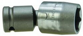 Cooper Power Tools APSA-58-15M 1/2 Sq 15 Mm Universal Socket