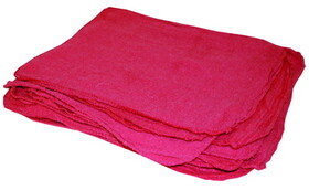 S.M. Arnold AR85-772 Shop Towels Red 12" X 14" Pk Of 20