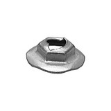 Auveco Products 15711 Thread Cutting Nut 8Mm Stud Size 100Pk