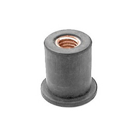 Auveco Products 16251 6Mm Well Nut 25Pk