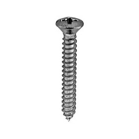 Auveco Products 2716 #8 1-1/4" Phlps Oval Hd Tap Screw Pk/100
