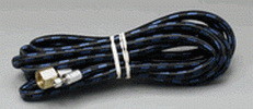 Badger Air Brush 50-2011 Braided Hose 10' W/Self Seal 1/4 Female