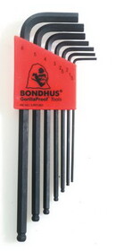 Bondhus 10992 Balldriver L-Wrench 1.5 6Mm 7Pc
