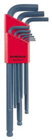 Bondhus 10999 Balldriver L-Wr 1.5Mm-10Mm 9 Pc Set