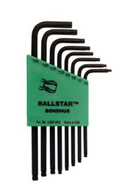 Bondhus 11331 Ballstar L-Wrench T6-T25 8 Pc Set
