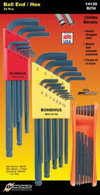 Bondhus BH14130 Triple Pack L-Wrench