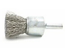 Brush Research BNS6S10 Solid End Brush Stainless -Steel 104Ss