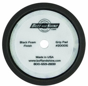 Buff and Shine BUF2000G Pad 8"X2" Recessed Back Foam Grip Mount