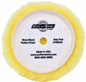 Buff and Shine F7550GT 7.5" Polishing/Finishing Grip Pad