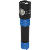Bayco USB-578XL-BL Usb Dual-Light Flashlight W/Holstr - Blue