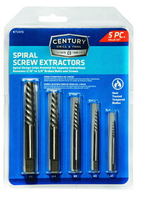 Century Drill & Tool 73415 5 Pc Sp Screw Ext Cd Set