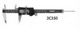 Central 3C350 Digital Fraction Caliper