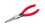 Apex Tool Group CNT7776CVN Plier 6-1/2" Needle Nose Crescent, Price/each