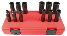 Chicago Pneumatic CPSS3012 3/8" Dr 12Pc Sae Set